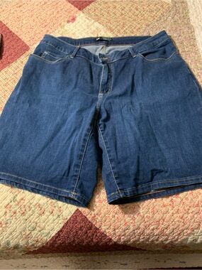 Lee Women's Indigo Denim Shorts